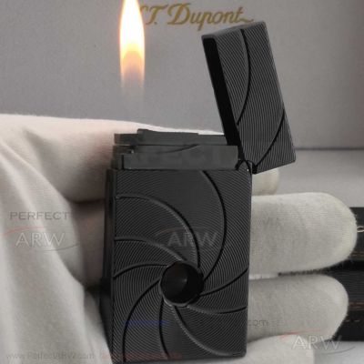 AAA Copy S.T. Dupont Ligne 2 James Bond 007 Spectre Limited Edition 16157 - Black PVD Finish
